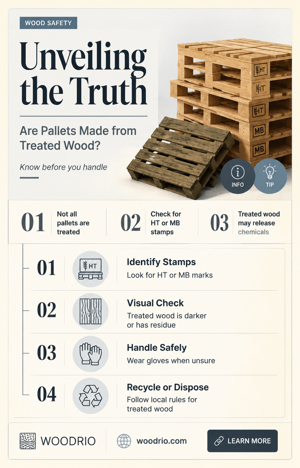 are pallets treated wood