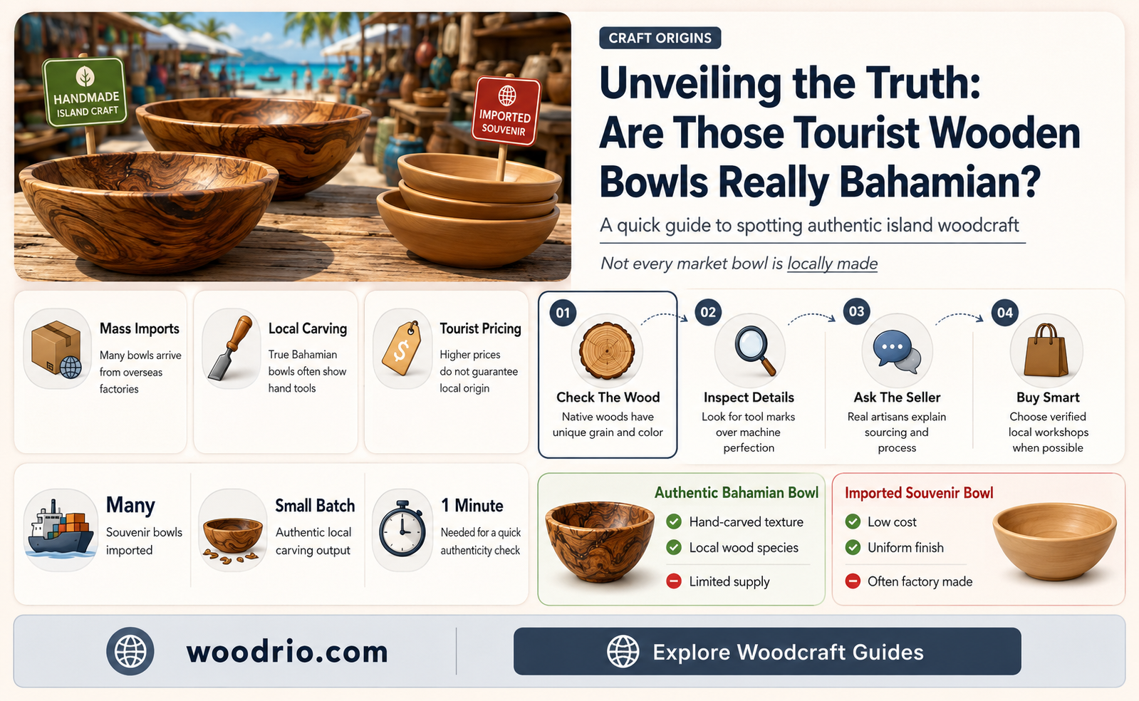 are those tourist wooden bowls really made in the bahamas