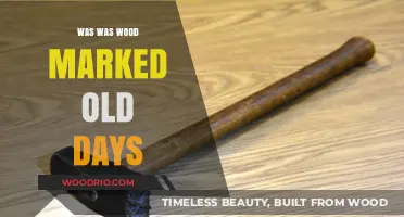 How Was Wood Marked in the Old Days? A Historical Overview