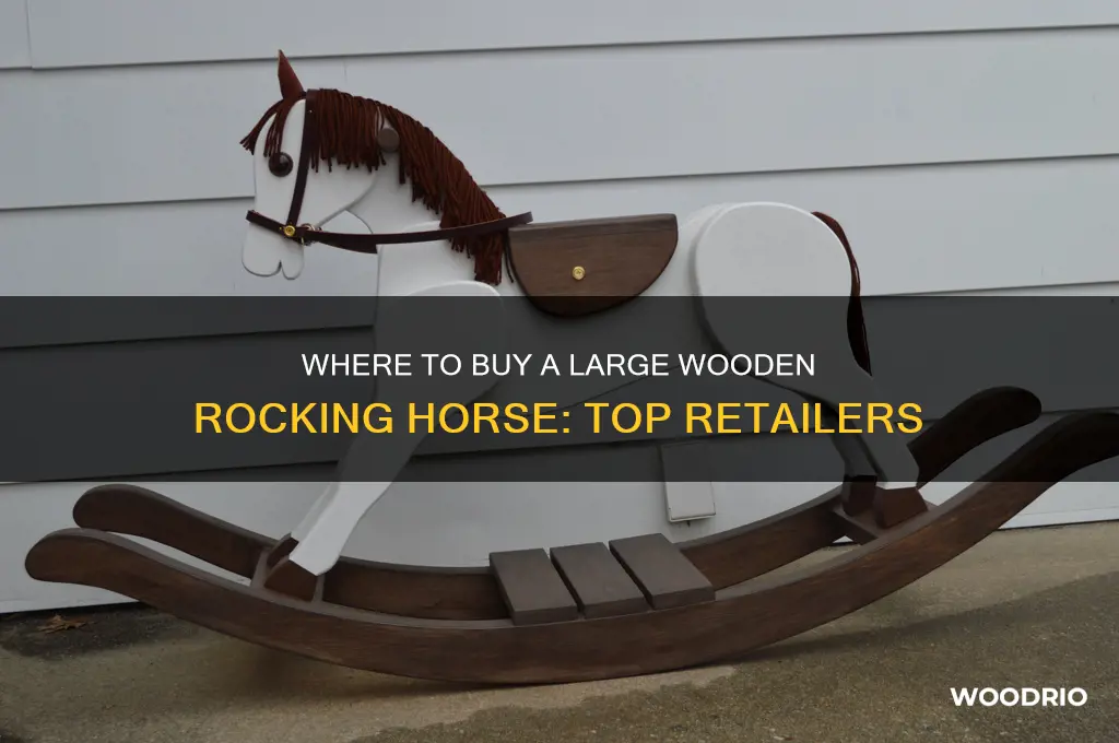 were can i buy a large wooden rocking hourse