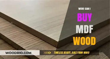 Where to Buy MDF Wood: Top Retailers and Online Stores