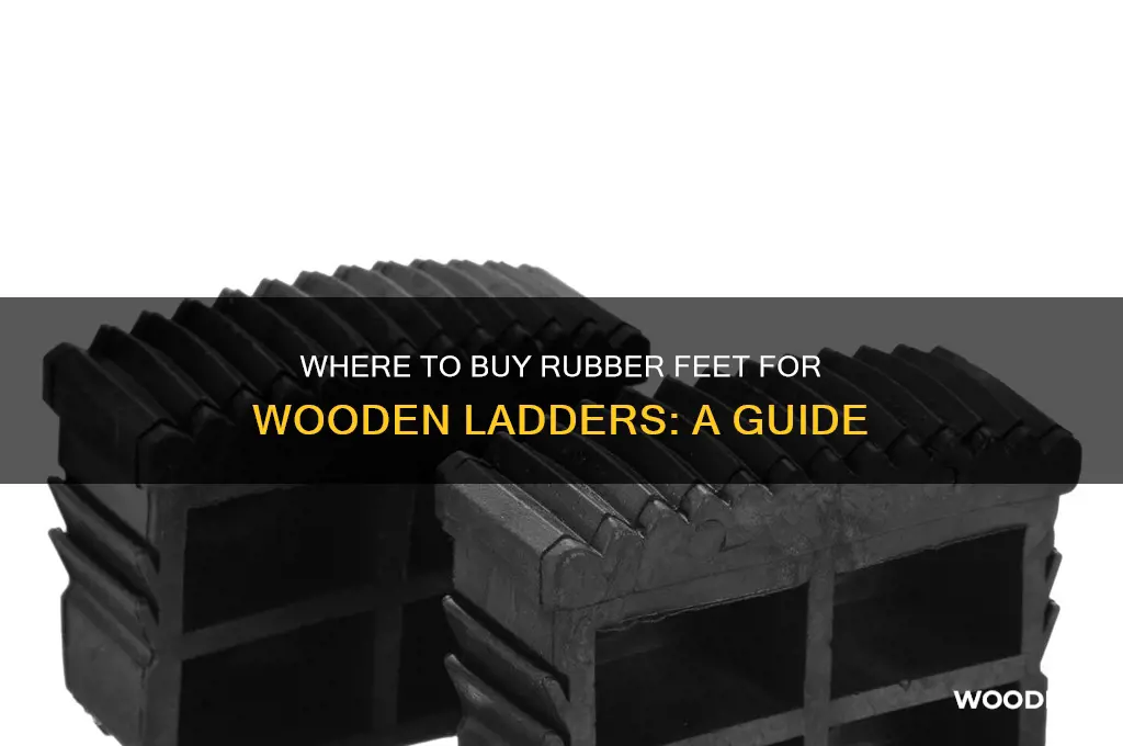 were can i buy rubber feet for my wooden ladder