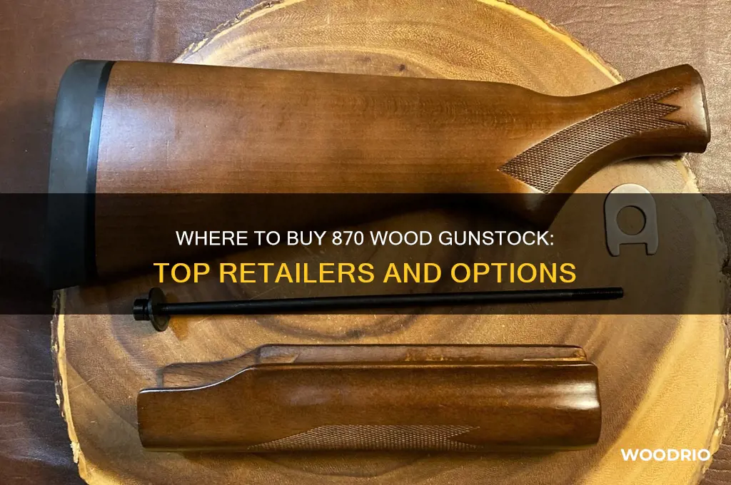 were to buy 870 wood gunstock