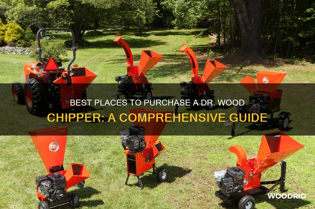 were to buy dr wood chipper
