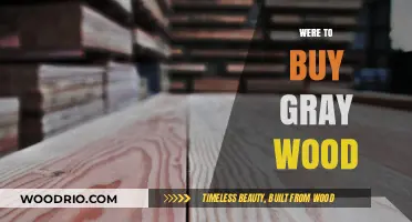 Where to Buy Gray Wood: Top Retailers and Online Sources