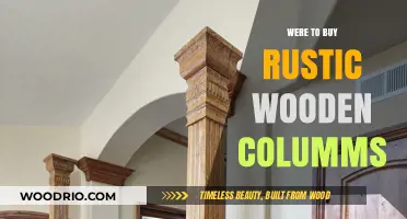 Where to Find Rustic Wooden Columns for Your Home Decor