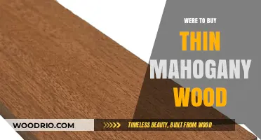 Where to Buy Thin Mahogany Wood: Top Suppliers and Tips