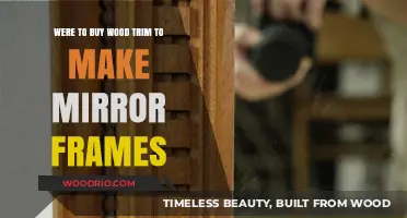 Where to Buy Wood Trim for DIY Mirror Frames: A Guide