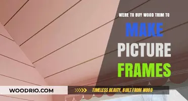 Where to Buy Wood Trim for DIY Picture Frames: A Guide