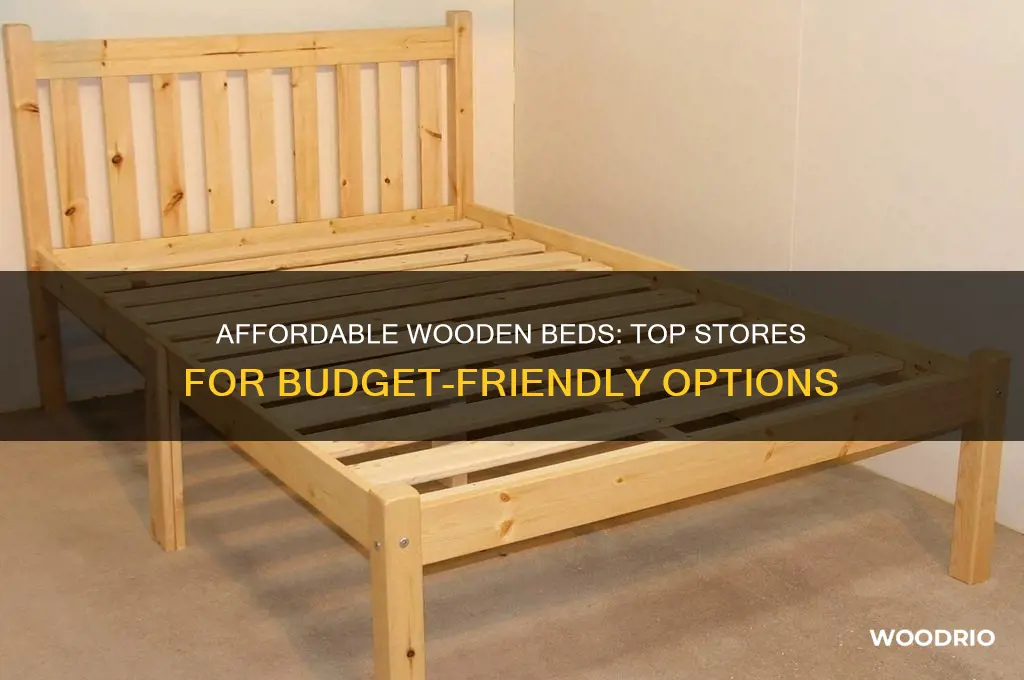 were to buy wooden beds cheap