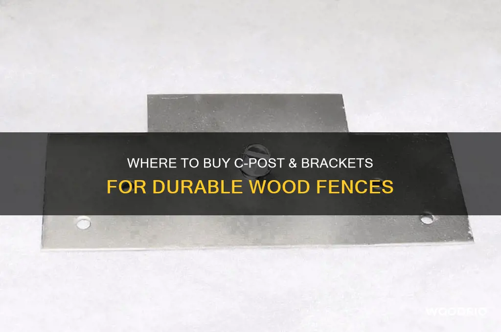 were too buy c-post & brackets for wood fences