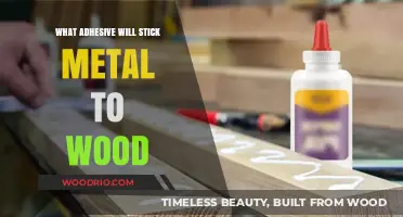 Bonding Metal to Wood: Choosing the Right Adhesive for Your Project