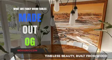 Luxurious Wood Tables: Materials, Craftsmanship, and Timeless Elegance Explained