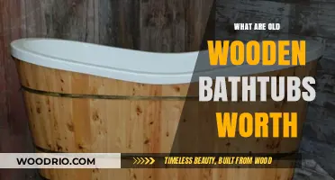 Valuing Vintage Wooden Bathtubs: A Guide to Their Worth and Appeal