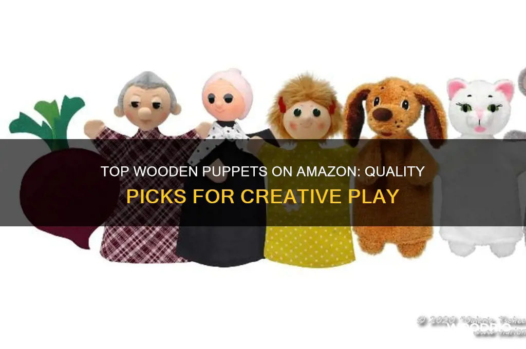 what are some good wooden puppets to buy from amazon