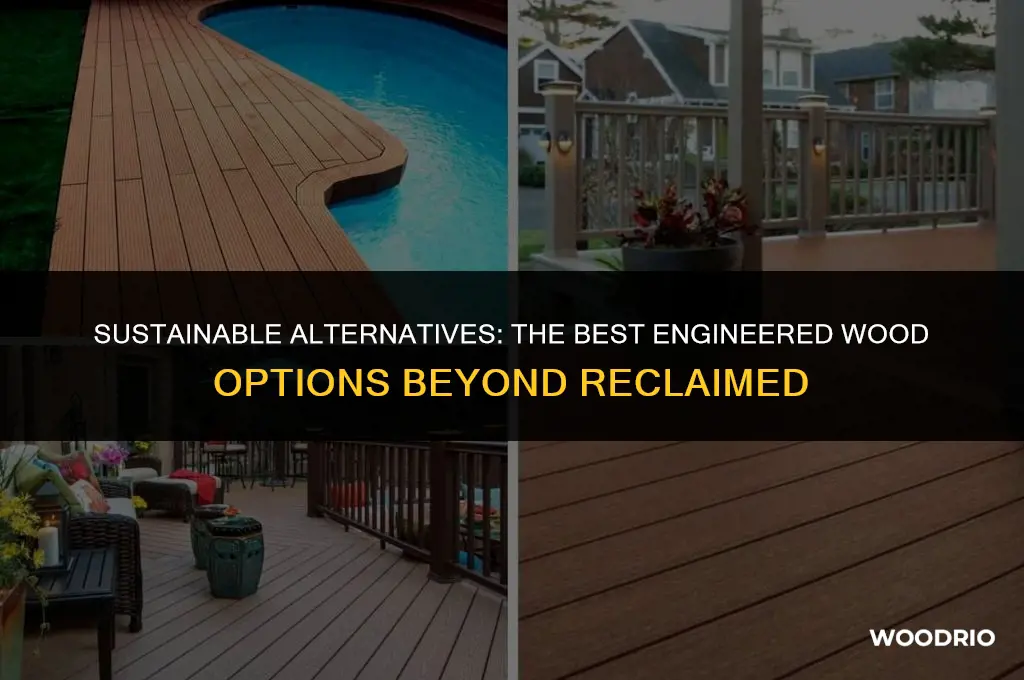 what are the best engineered wood alternatives to reclaimed wood