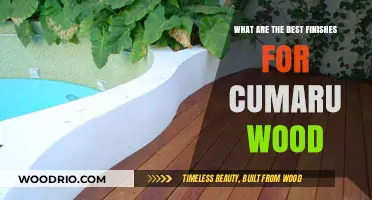 Enhancing Cumaru Wood: A Guide to the Finest Finishes