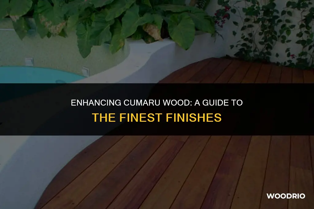 what are the best finishes for cumaru wood