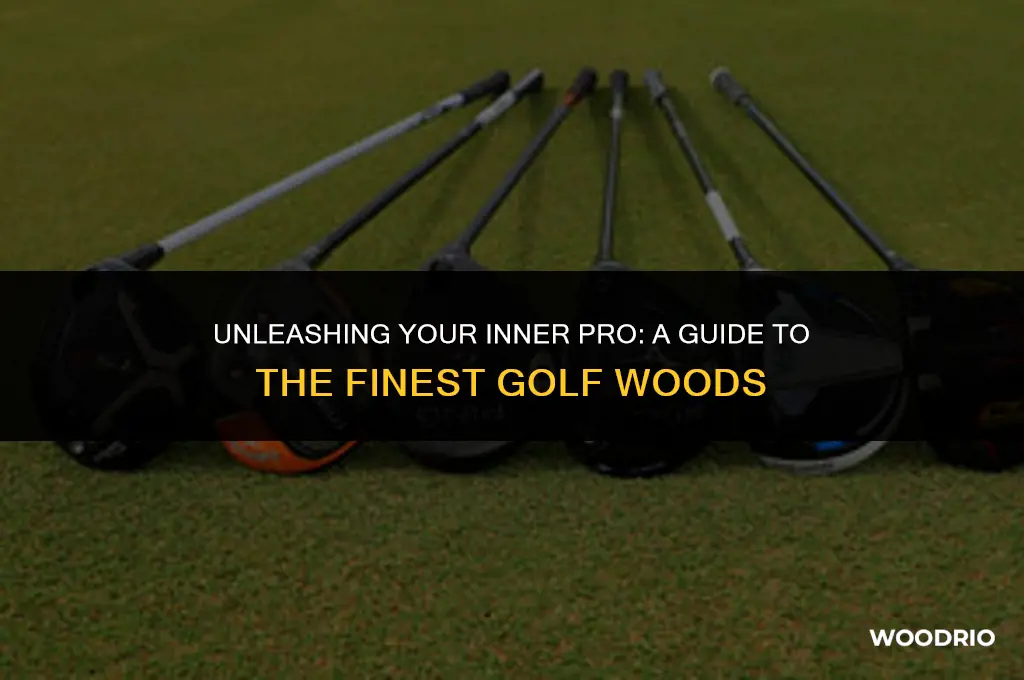 what are the best golf woods