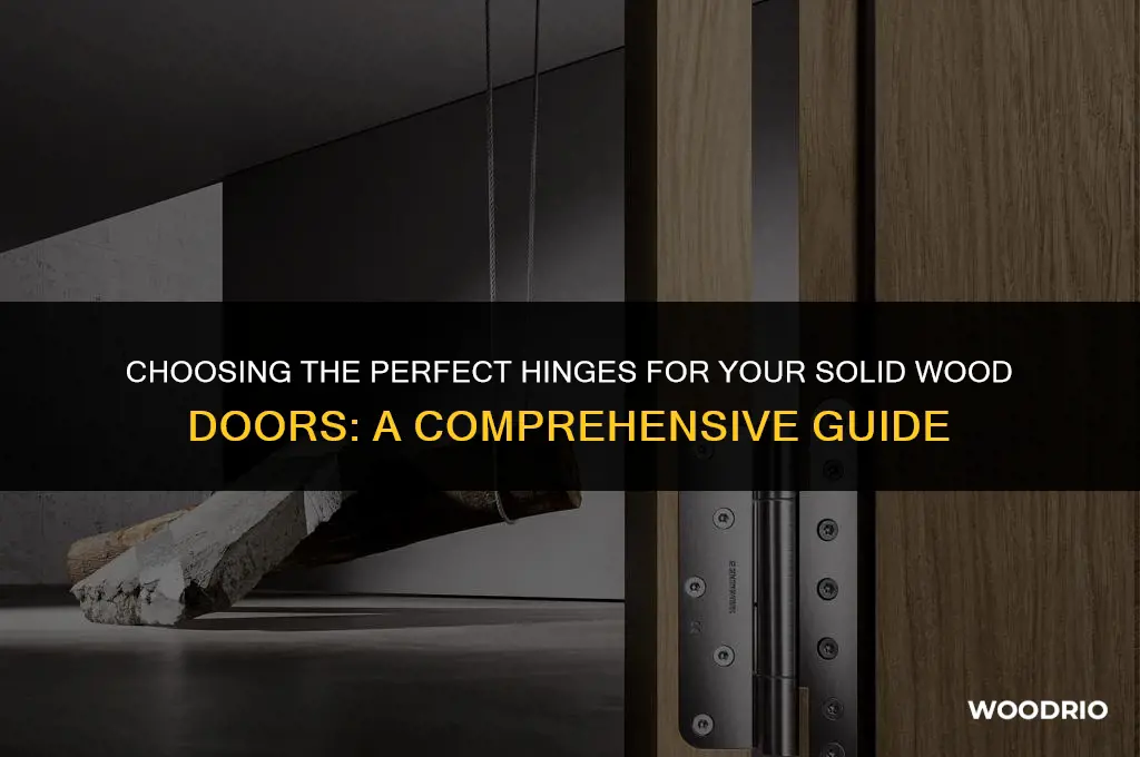 what are the best hinges for solid wood doors