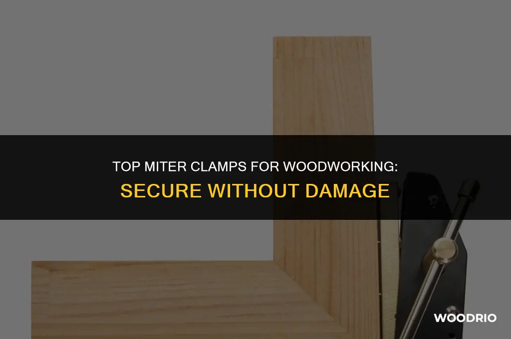 what are the best miter clamps that dont damage wood