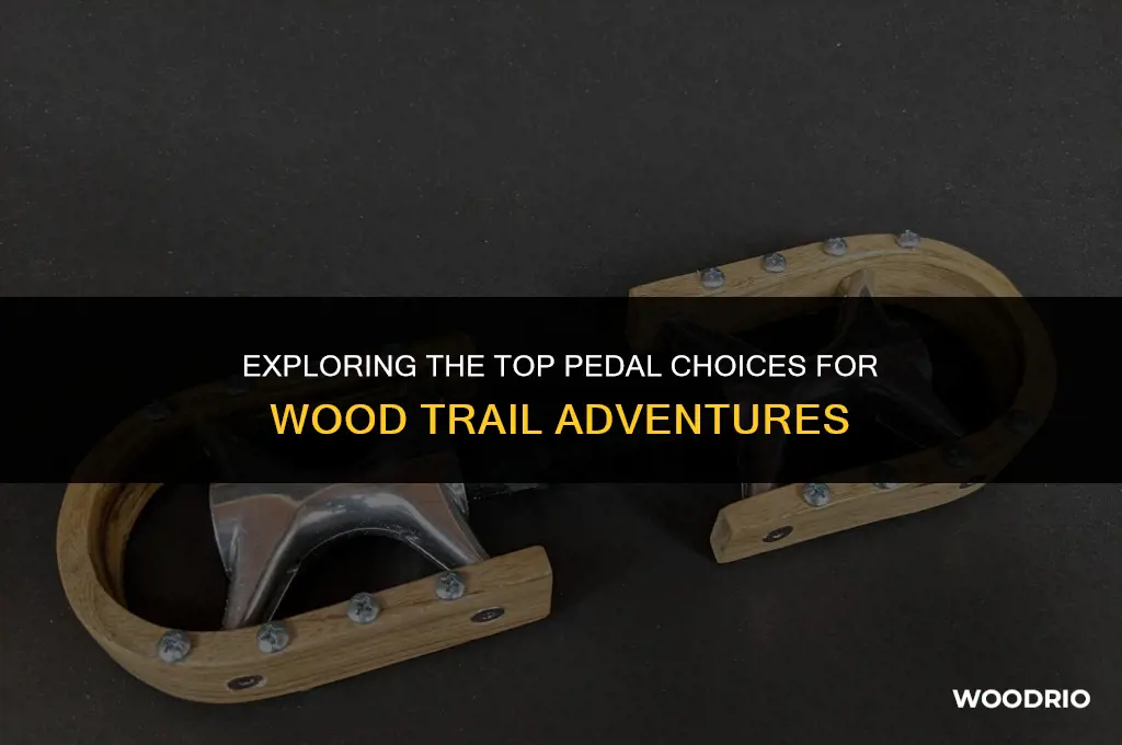 what are the best pedals for wood trails