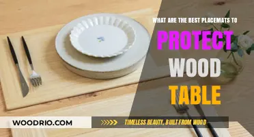 Top Placemats to Safeguard Your Wood Table: Stylish & Durable Picks