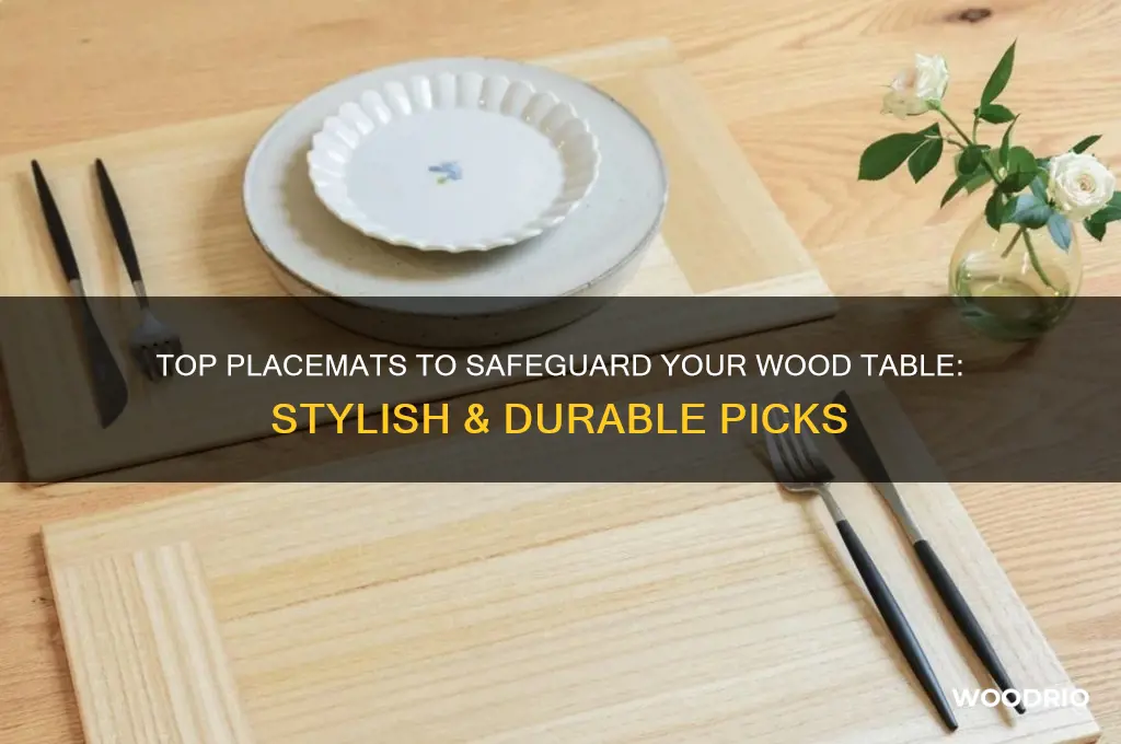 what are the best placemats to protect wood table