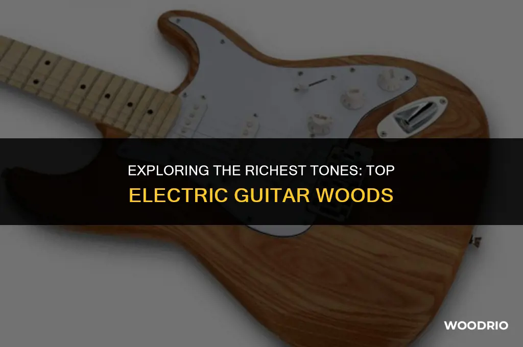 what are the best tone woods for electric guitar