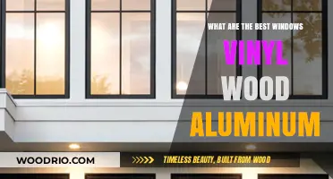 Exploring the Best Window Options: Vinyl, Wood, Aluminum, and More