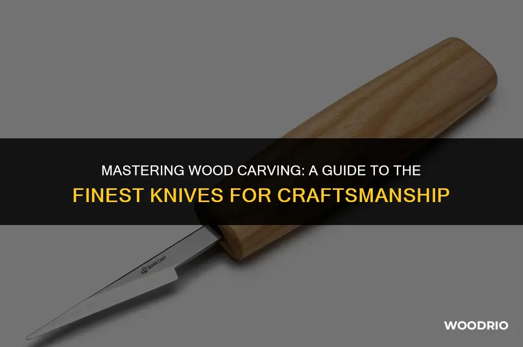 what are the best wood carving knife