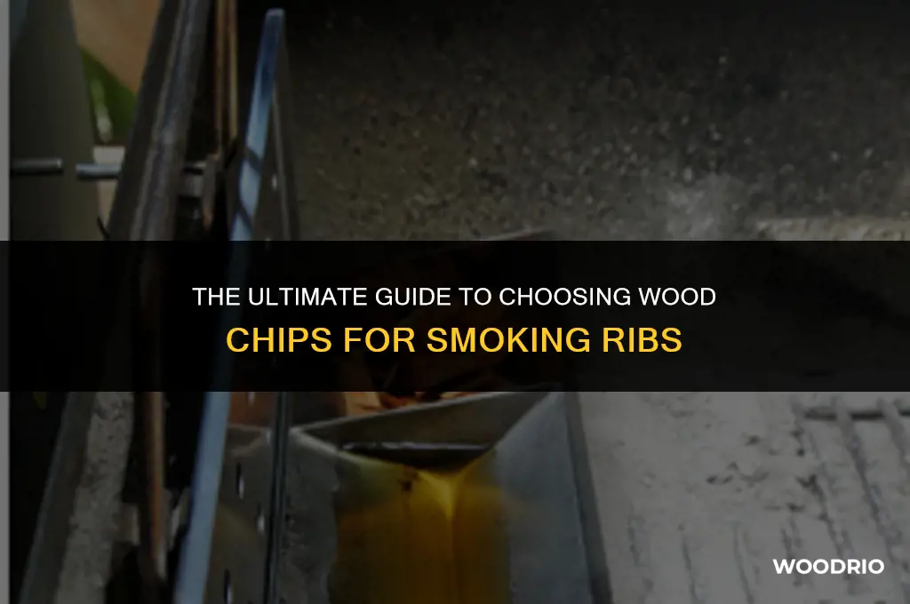 what are the best wood chips for smoking ribs