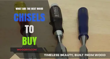 Top Wood Chisels for Precision Carving and Woodworking Projects