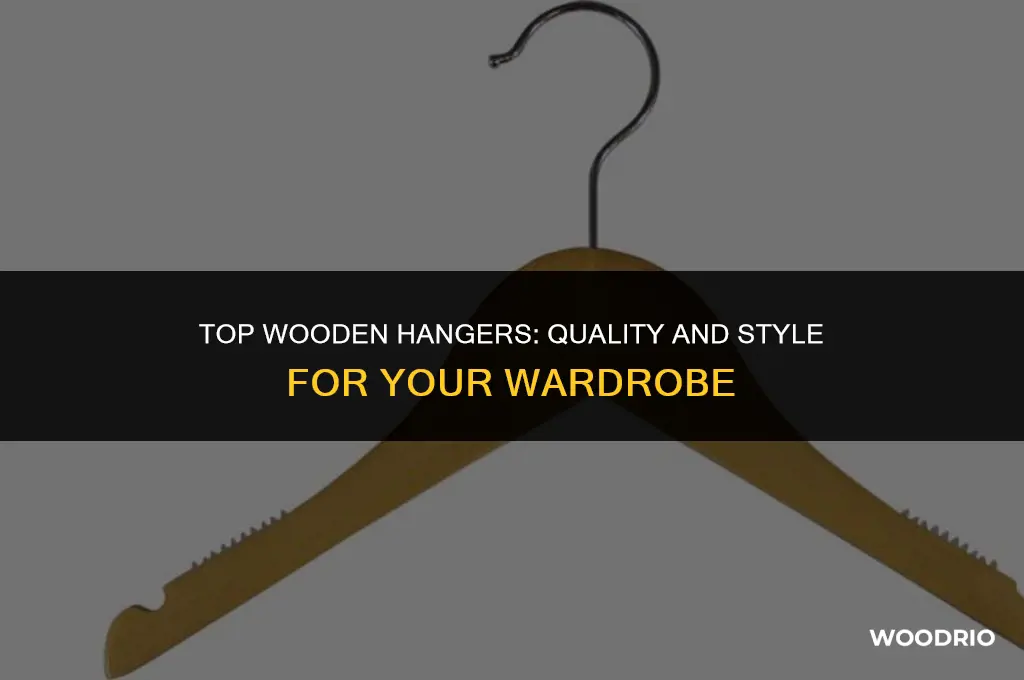 what are the best wooden hangers