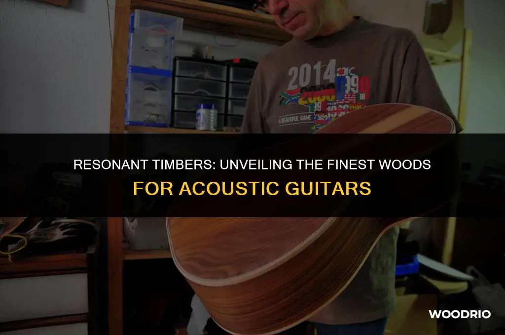 what are the best woods for acoustic guitars