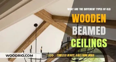 Exploring the Timeless Beauty of Old Wooden Beamed Ceiling Types