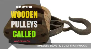 Unveiling the Historic Names of Old Wooden Pulleys and Their Uses