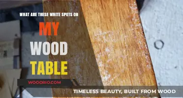 White Spots on Wood Table: Causes and Quick Fixes Explained