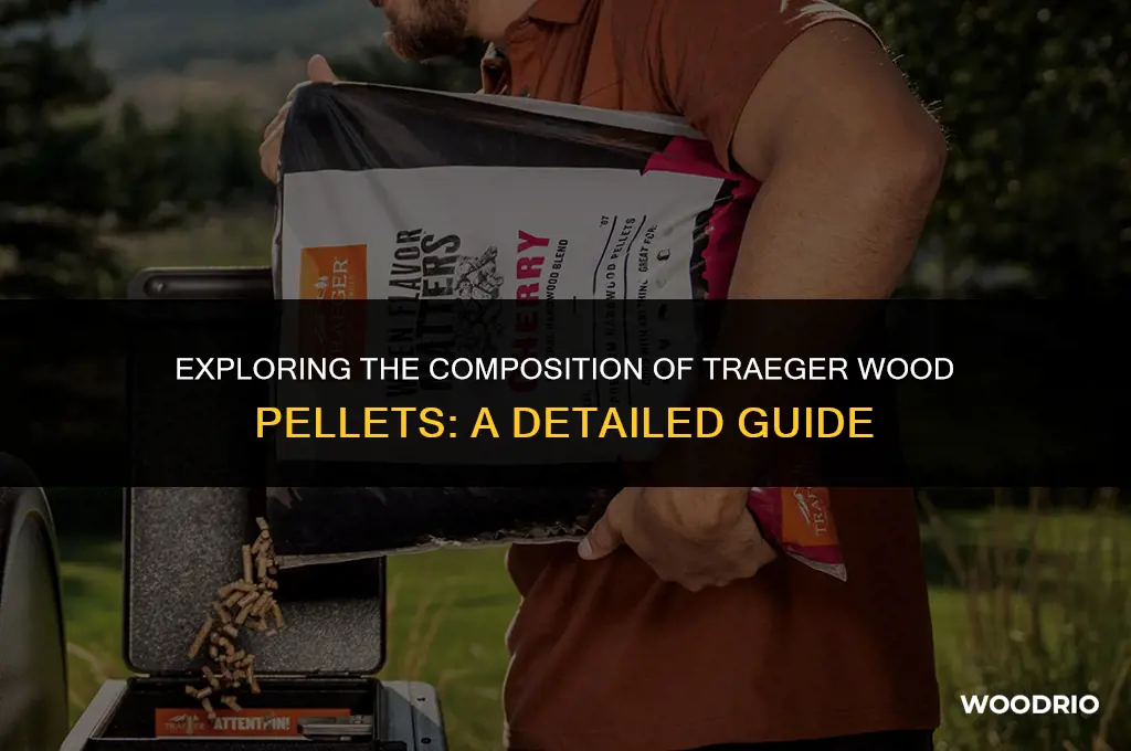 what are traeger wood pellets made of