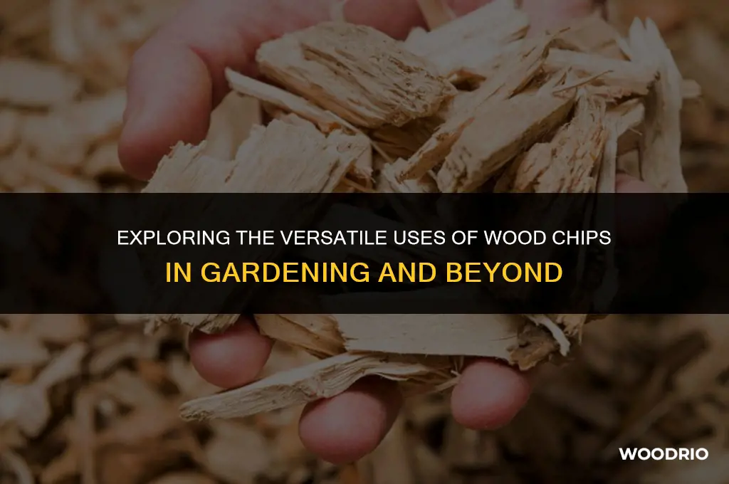 what are wood chips good for