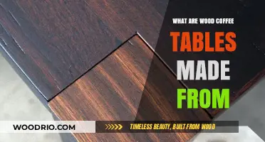 Exploring the Materials Behind Wood Coffee Tables: A Comprehensive Guide