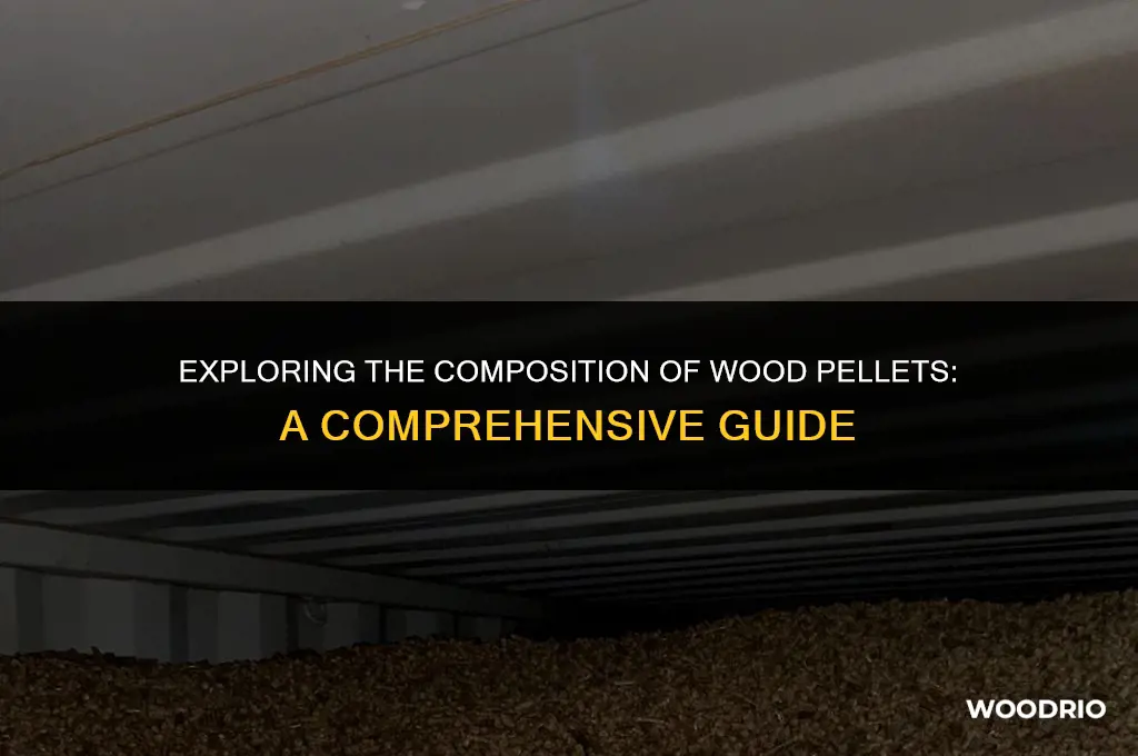 what are wood pellets made of
