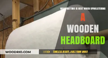 Choosing the Perfect Batting for Your Wooden Headboard Upholstery