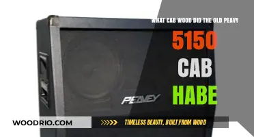 Unveiling the Peavey 5150 Cab's Original Wood Mystery