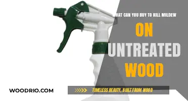 Effective Mildew Killers for Untreated Wood: Top Products to Buy