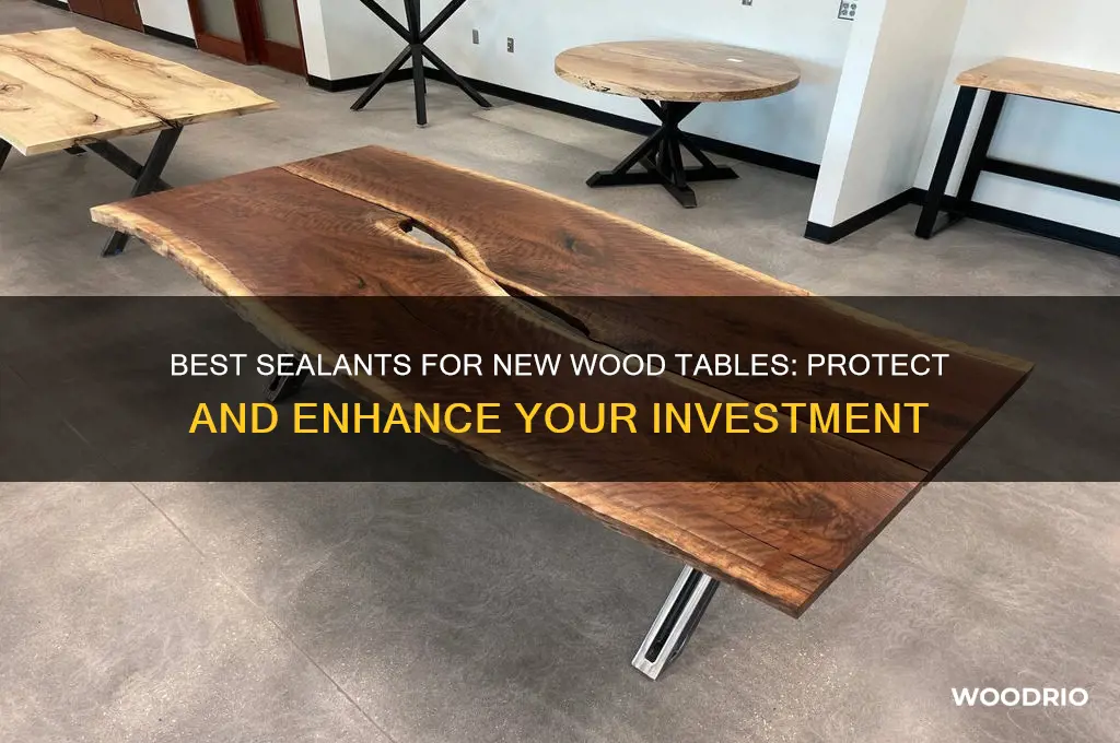 what can you buy to seal a new wood table