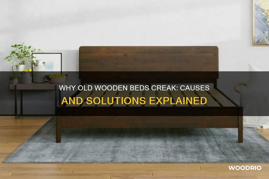 what causes an old wooden bed to creak