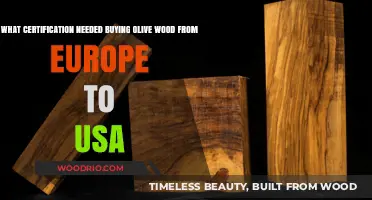 Essential Certifications for Importing European Olive Wood to the USA