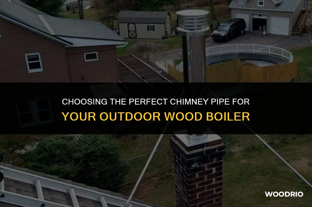 what chimney pipe is best for a outside wood boiler