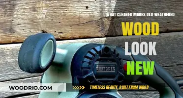 Revive Weathered Wood: Top Cleaners to Restore Its Natural Beauty